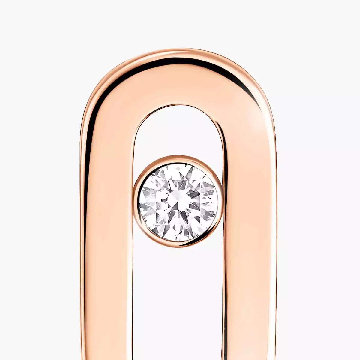 [GALE]Move Uno Diamond Stud Earrings
