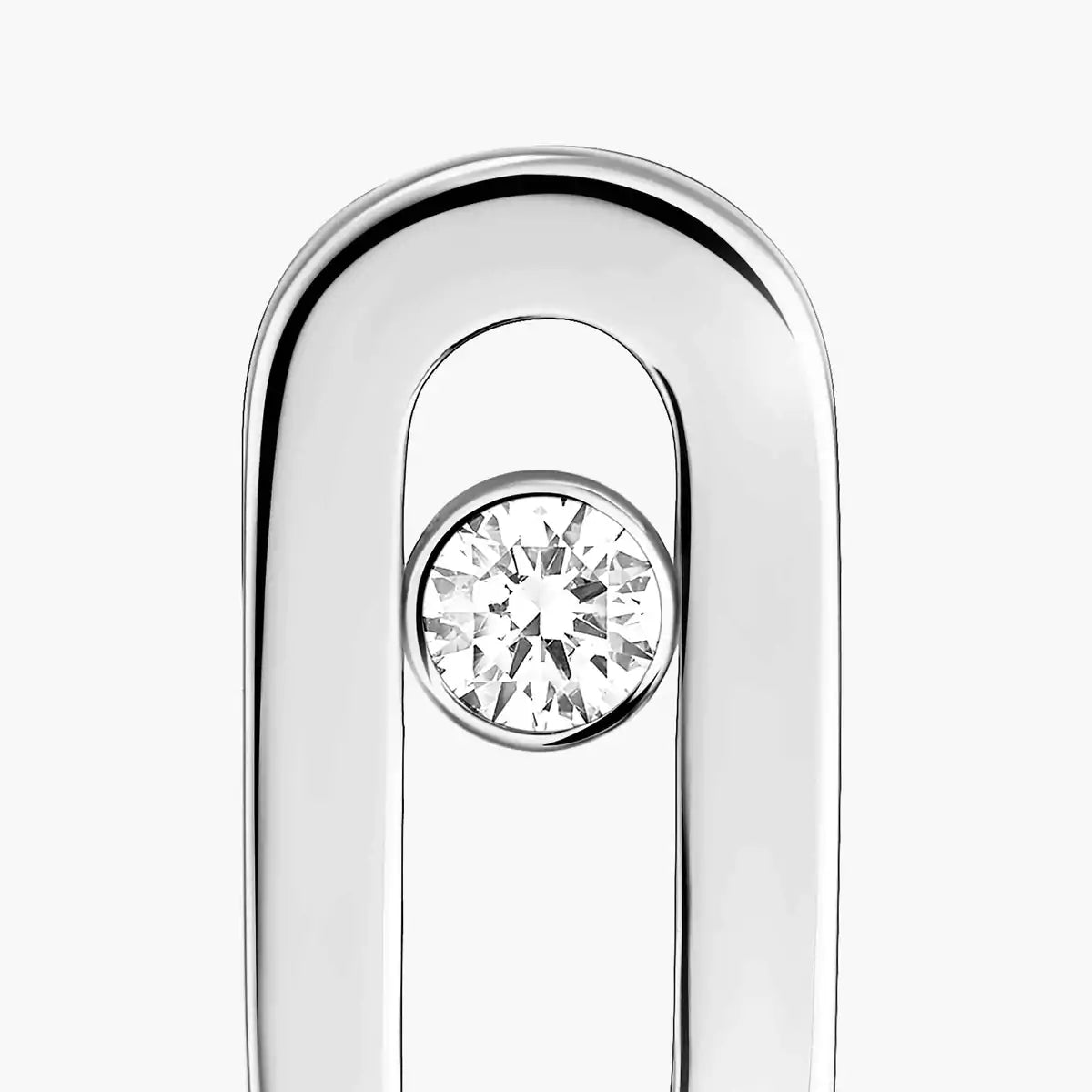 [GALE]Move Uno Diamond Stud Earrings