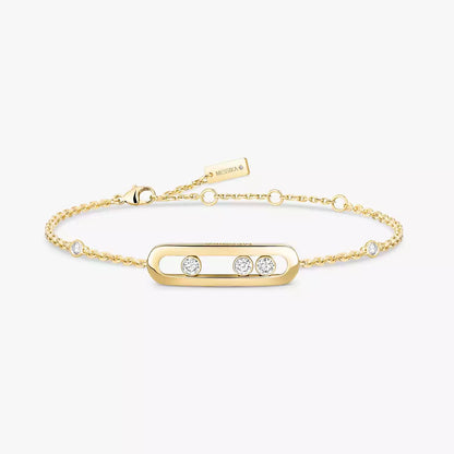 [GALE]Baby Move Diamond Bracelet