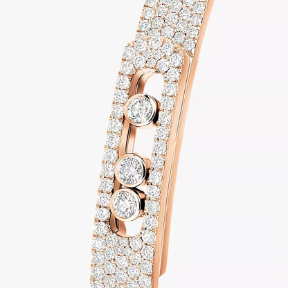 [GALE]Move Noa Full Pavé Diamond Bangle Bracelet