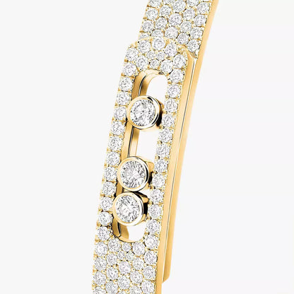 [GALE]Move Noa Full Pavé Diamond Bangle Bracelet