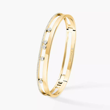 [GALE]Move Romane Diamond Bangle Bracelet