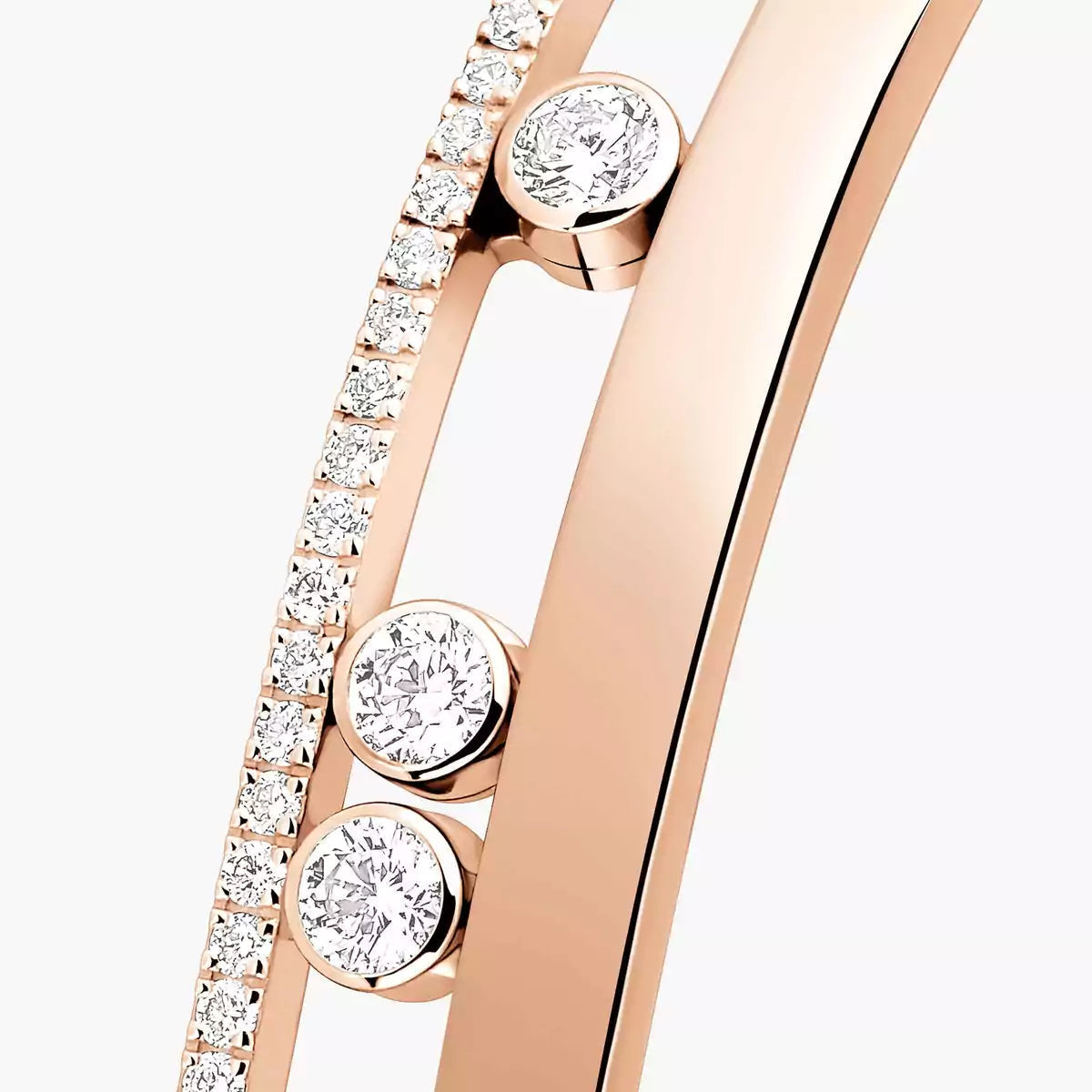 [GALE]Move Romane Diamond Bangle Bracelet