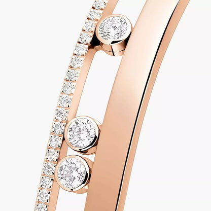 [GALE]Move Romane Diamond Bangle Bracelet
