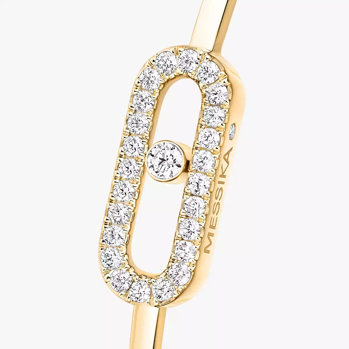 [GALE]Move Uno pavé flex bangle medium