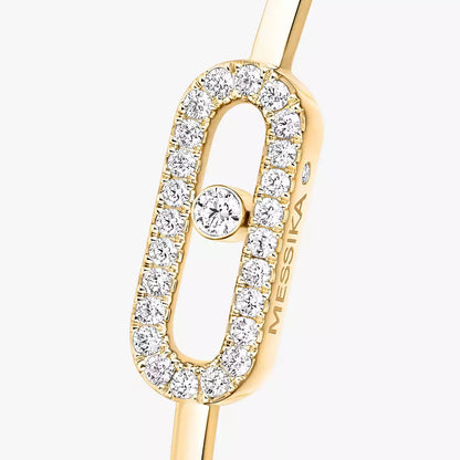 [GALE]Move Uno pavé flex bangle medium
