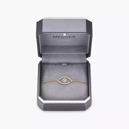 [GALE]Lucky Eye Pave-Set Diamond Bracelet
