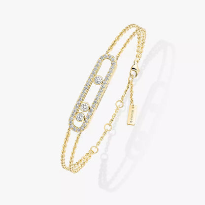 [GALE] Move Classique pavé bracelet