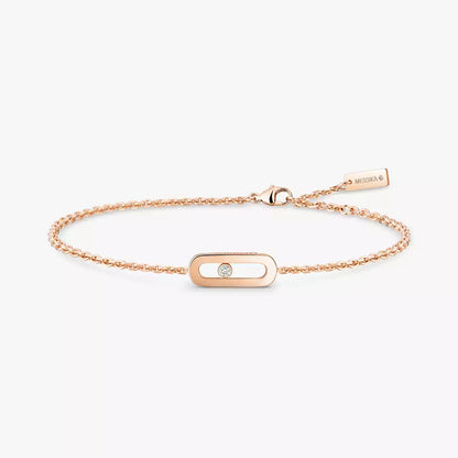 [GALE]Move Uno Diamond Bracelet
