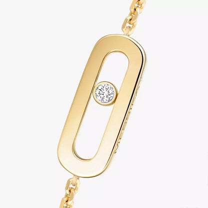 [GALE]Move Uno Diamond Bracelet
