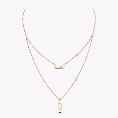 [GALE] Move Uno Diamond Necklace