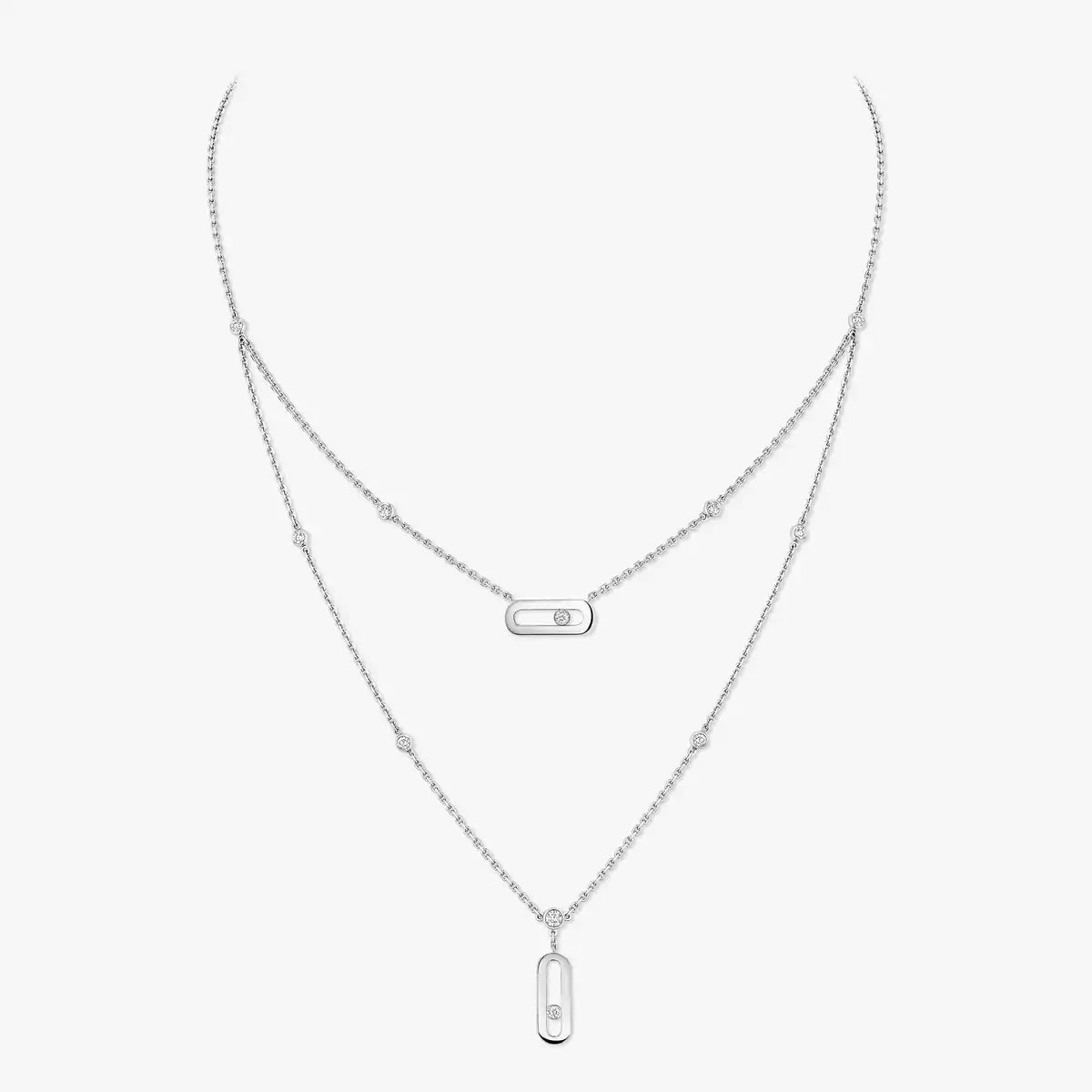 [GALE] Move Uno Diamond Necklace