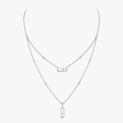 [GALE] Move Uno Diamond Necklace