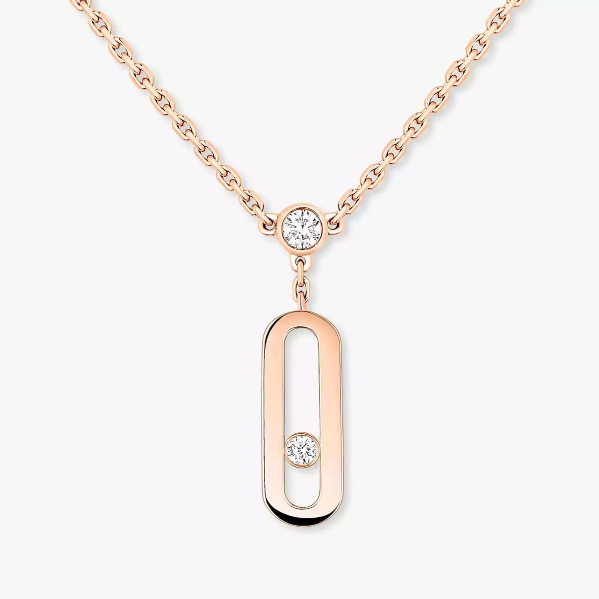 [GALE] Move Uno Diamond Necklace