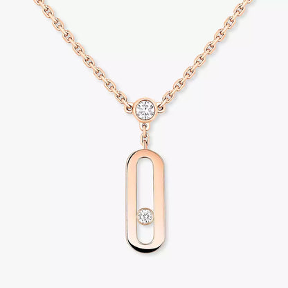 [GALE] Move Uno Diamond Necklace