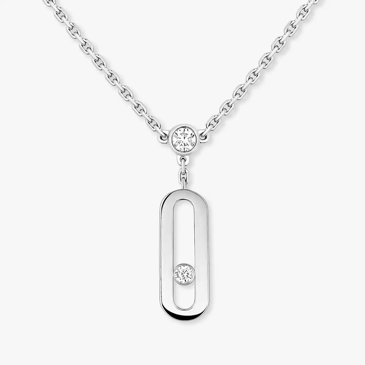 [GALE] Move Uno Diamond Necklace