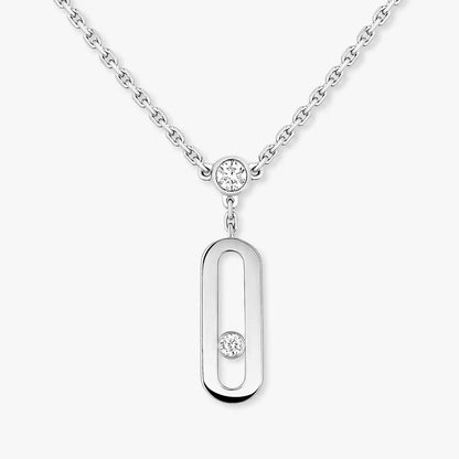 [GALE] Move Uno Diamond Necklace