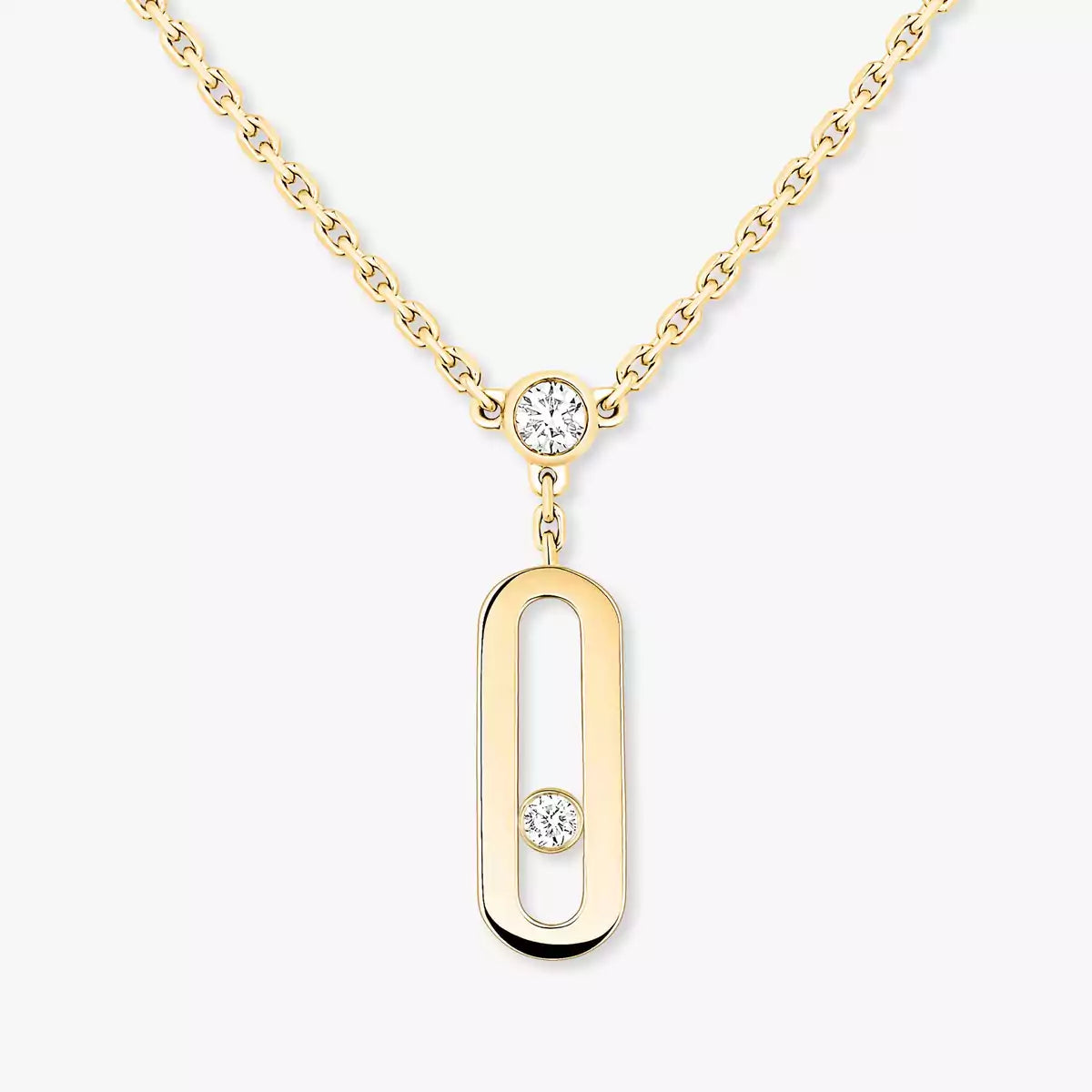 [GALE] Move Uno Diamond Necklace