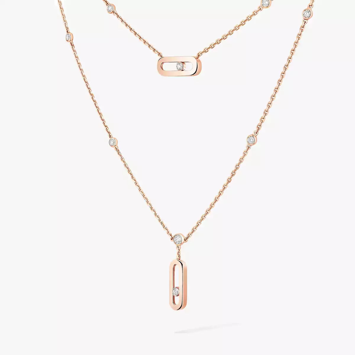 [GALE] Move Uno Diamond Necklace