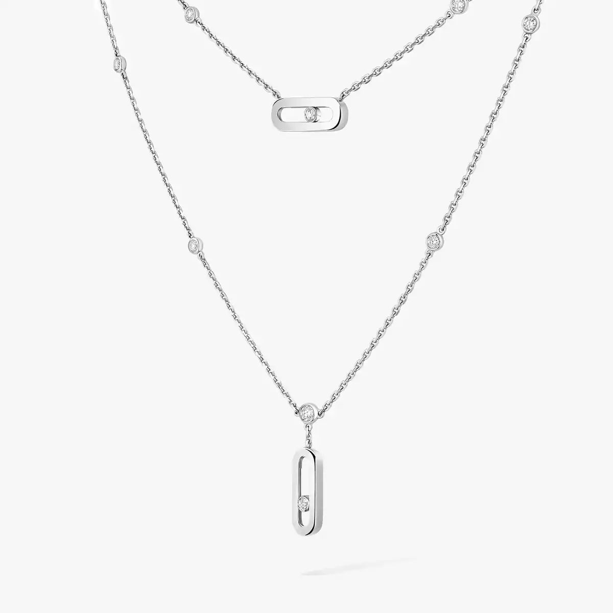 [GALE] Move Uno Diamond Necklace