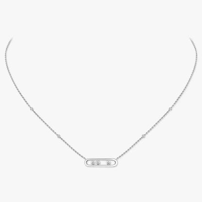 [GALE] Baby Move Gold Diamond Necklace