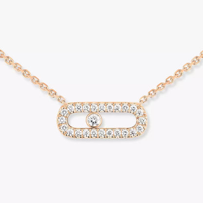 [GALE]Diamond Necklace Move Uno