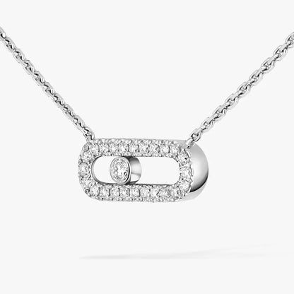 [GALE]Diamond Necklace Move Uno