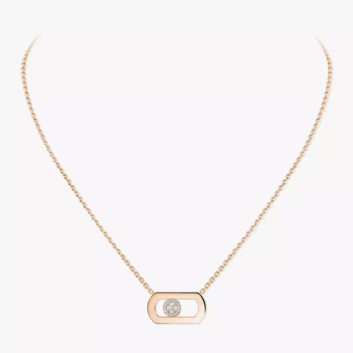 [GALE]So Move Diamond Necklace in Gold