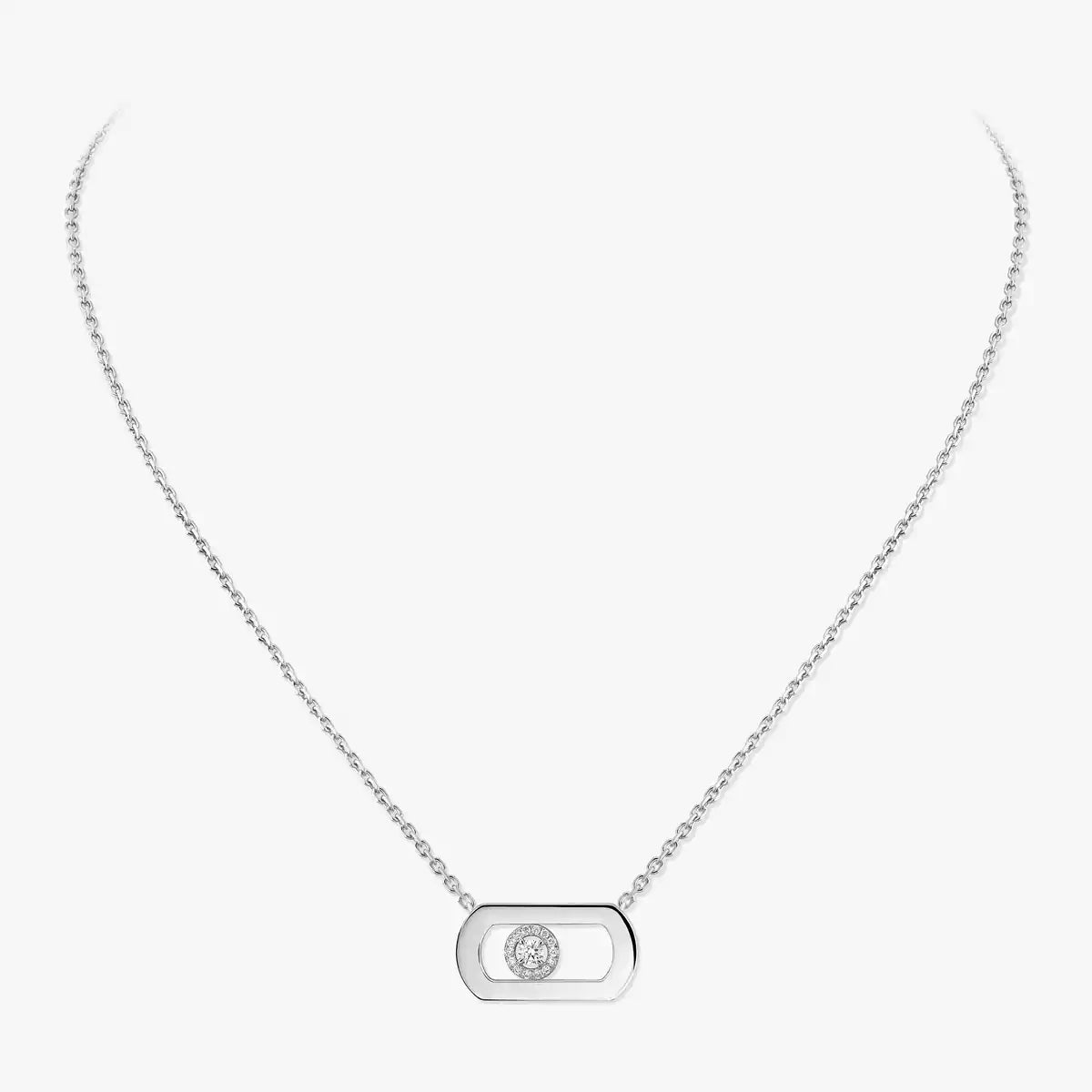 [GALE]So Move Diamond Necklace in Gold