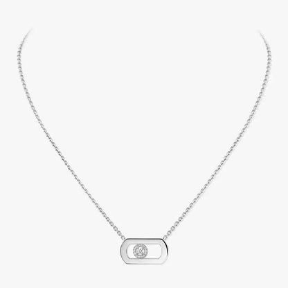[GALE]So Move Diamond Necklace in Gold