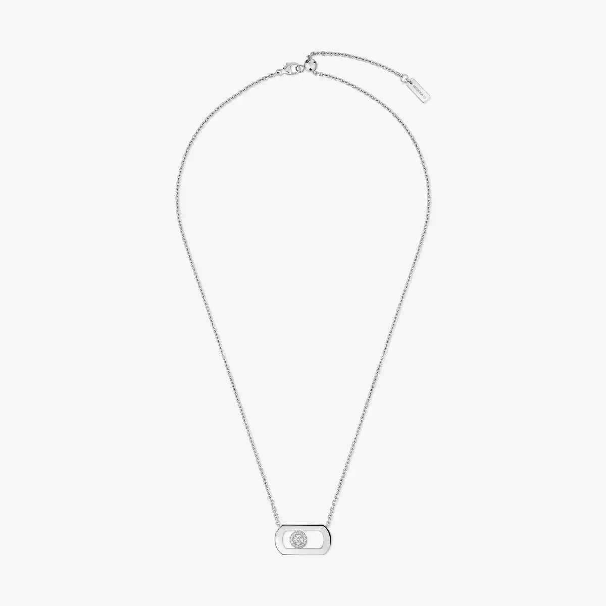 [GALE]So Move Diamond Necklace in Gold