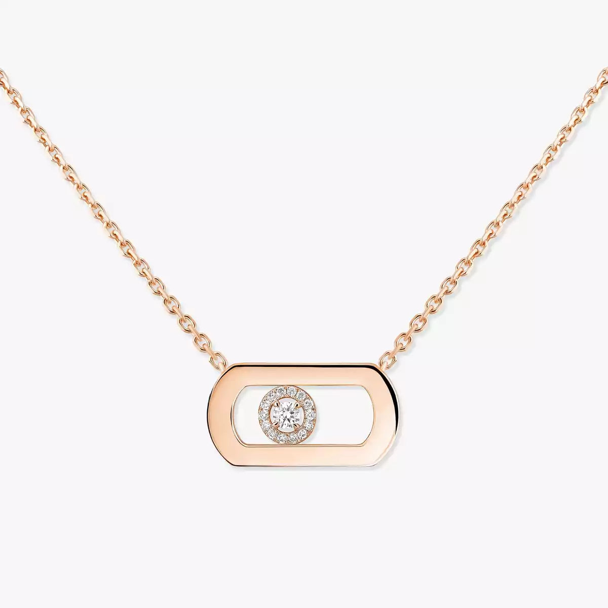 [GALE]So Move Diamond Necklace in Gold
