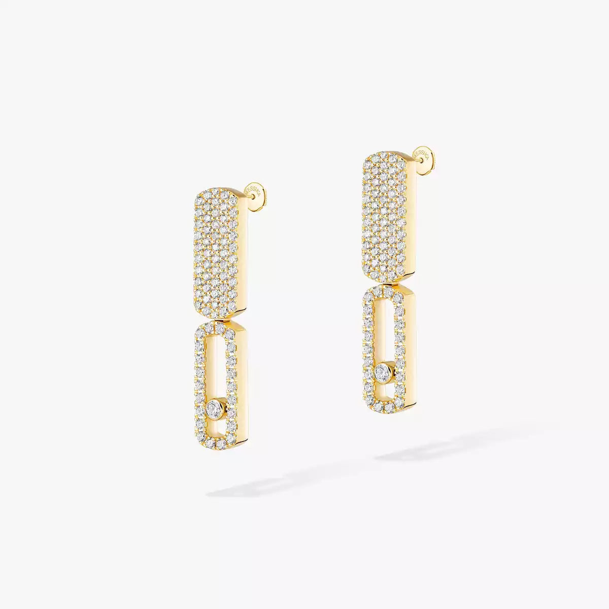 [GALE]Imperial Move SM Diamond Earrings