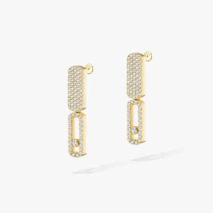 [GALE]Imperial Move SM Diamond Earrings