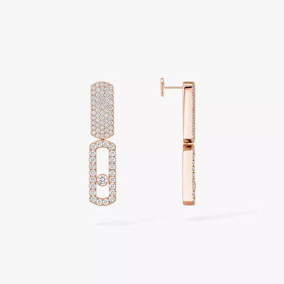 [GALE]Imperial Move SM Diamond Earrings