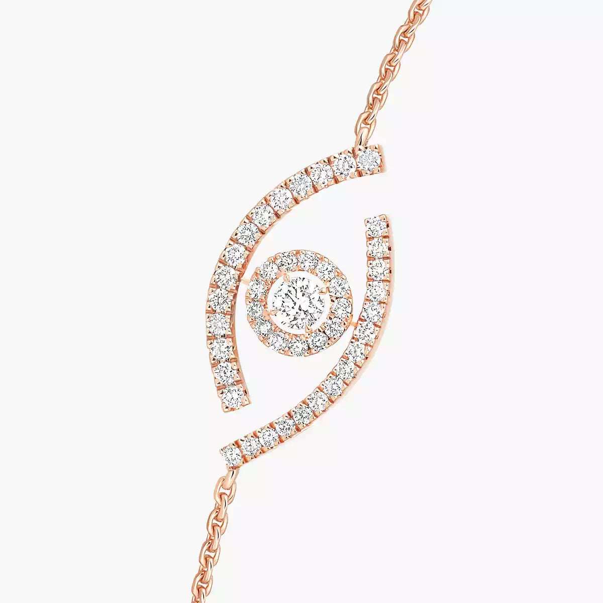 [GALE]Lucky Eye Pave-Set Diamond Bracelet