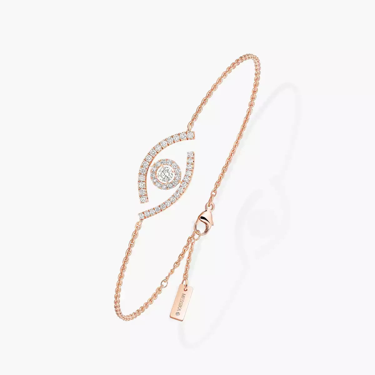 [GALE]Lucky Eye Pave-Set Diamond Bracelet
