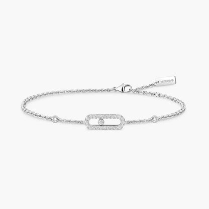 [GALE]Move Uno Diamond Bracelet