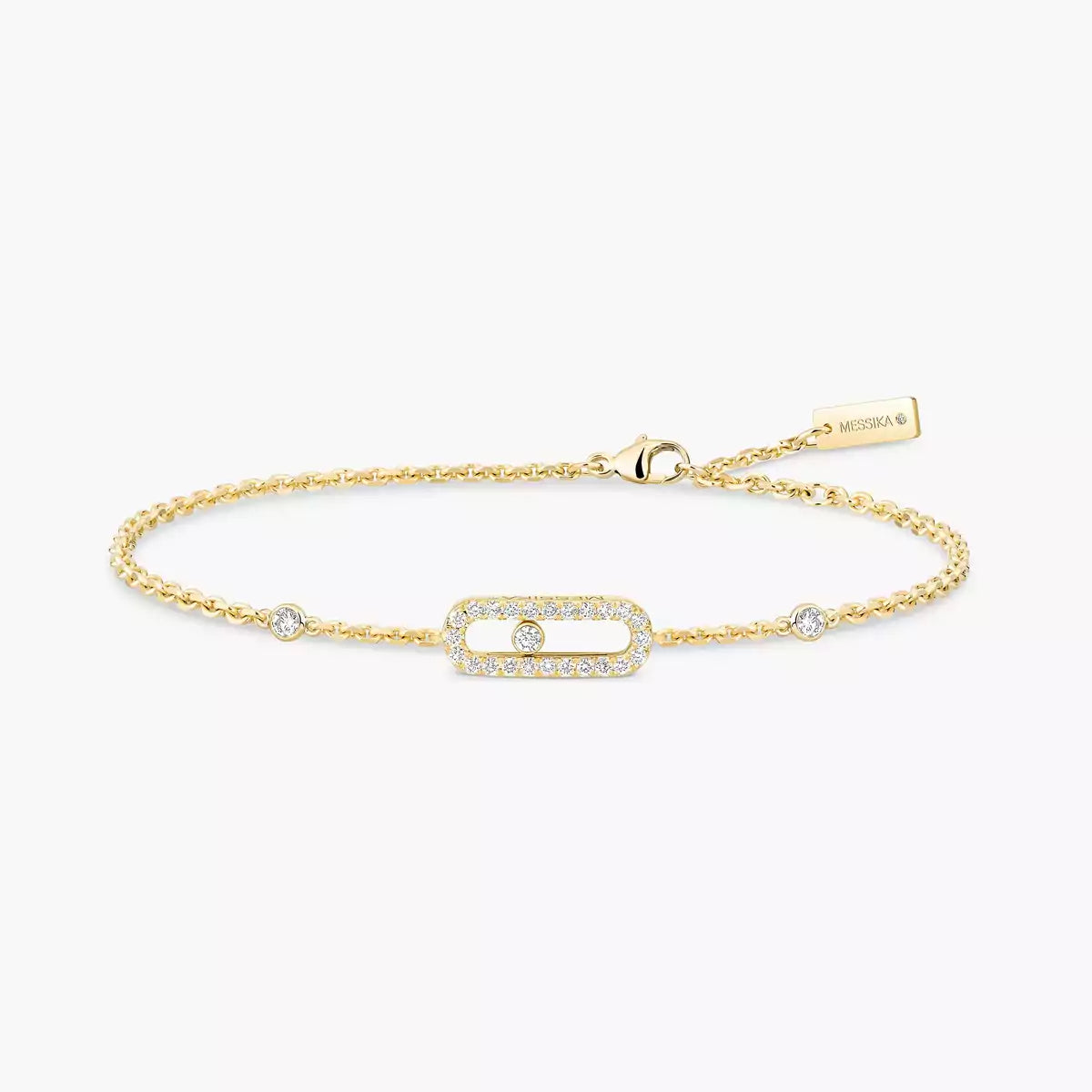 [GALE]Move Uno Diamond Bracelet