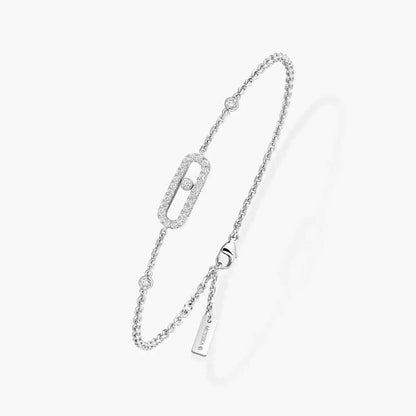 [GALE]Move Uno Diamond Bracelet