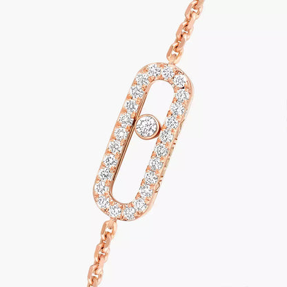 [GALE]Move Uno Diamond Bracelet