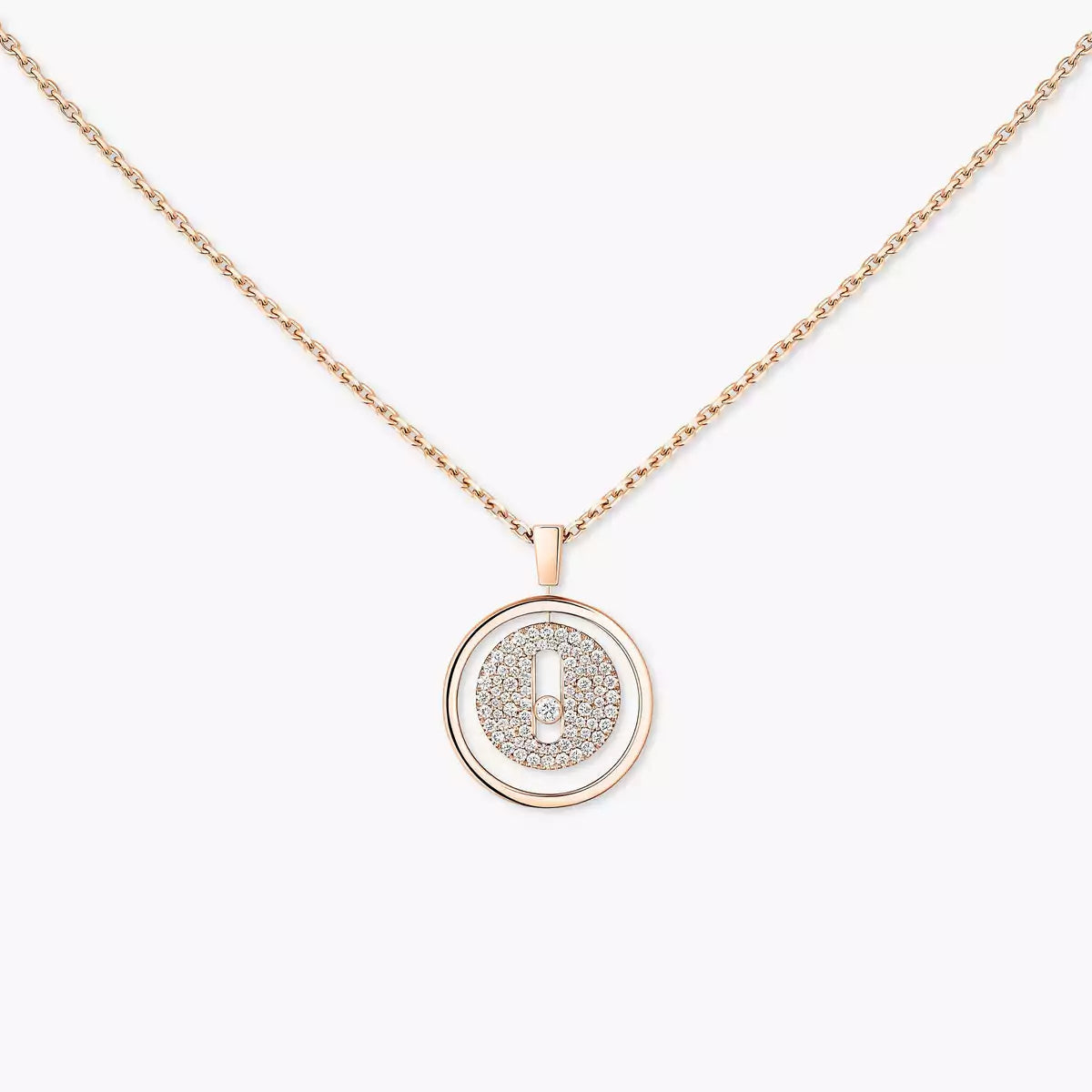 [GALE] Lucky Move Diamond Necklace
