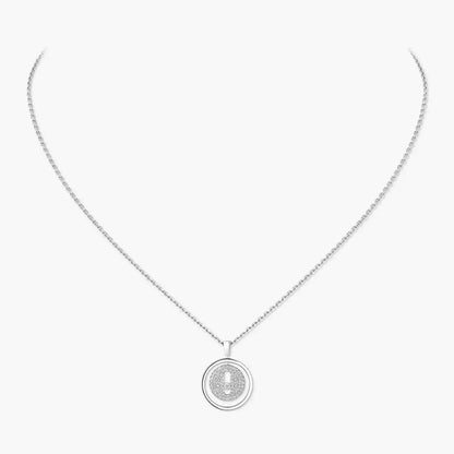 [GALE] Lucky Move Diamond Necklace