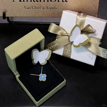 [GALE] 2026 CLOVER 15MM CHRISTMAS LIMITED EDITION SINGLE FLOWER NECKLACE