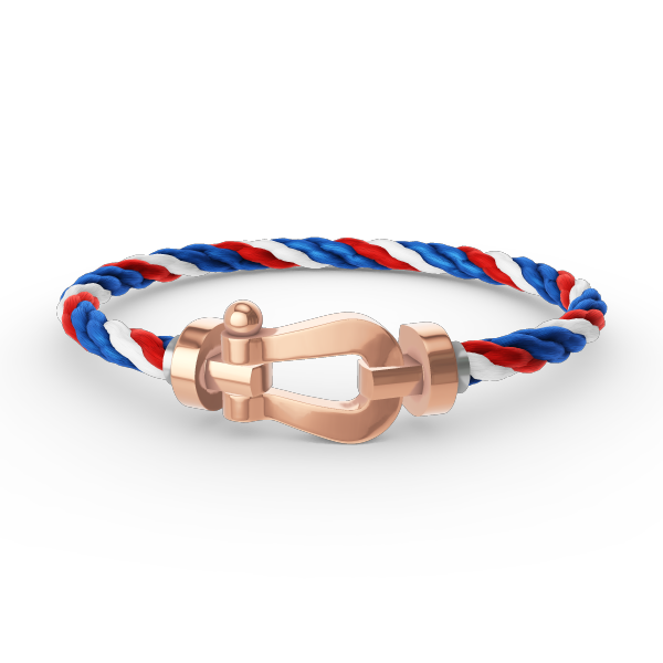[GALE]FORCE LARGE HORSESHOE NO DIAMOND BRACELET ROSE GOLD