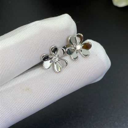 [GALE]FRIVOLE MINI SILVER FLOWER EARRINGS