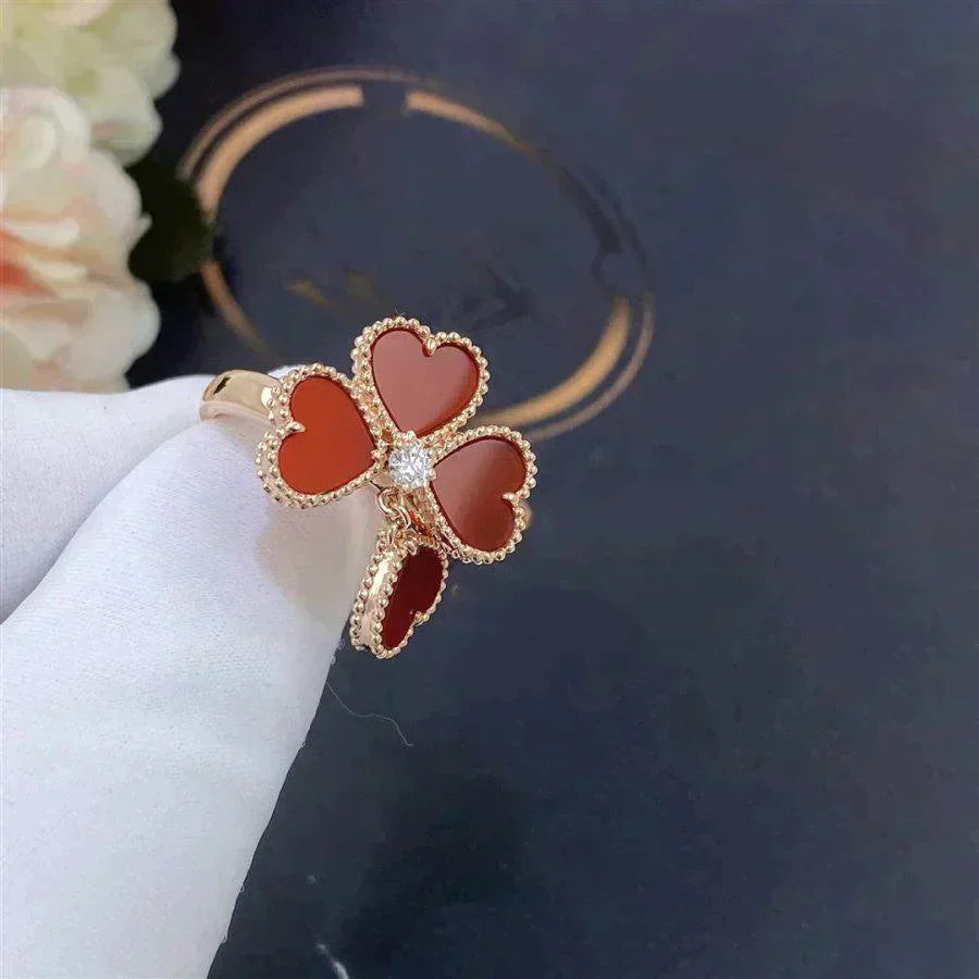 [GALE]SWEET CLOVER CARNELIAN RING
