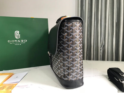 GOYARD CITADIN BAG 38CM BLACK CANVAS